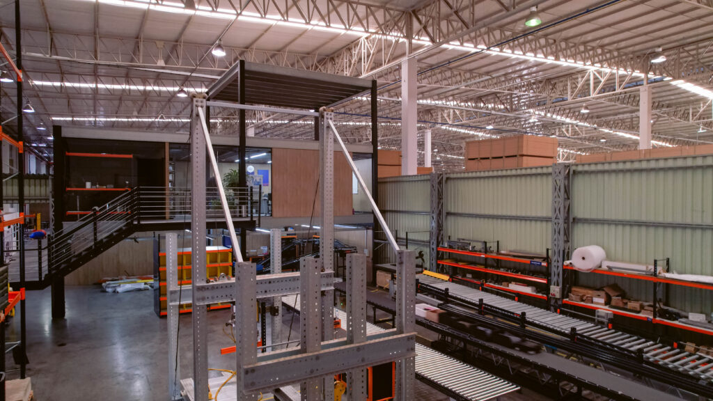 Dependências internas do CTB utilizadas para testes em estruturas de armazenagem.